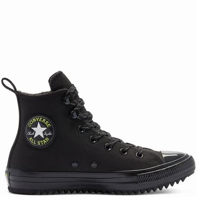 Férfi Converse Chuck Taylor All Star Hiker Bakancs CO8726103 Fekete/Citrom